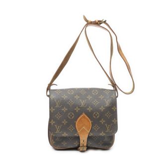 Louis Vuitton Pre-owned Womens Cartouchiere MM Shoulder Bag - Brown - One Size