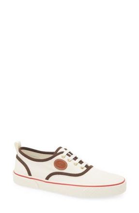 Valentino Garavani Tess 2 Canvas Sneaker in Ivory/Cuoio at Nordstrom Rack, Size 12Us / 45Eu