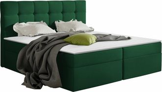 Mirjan24 Mobilier1 - Cama Continental Comfivo 195, Kronos 19, Doble, Continental, 160x200, Tapiz, Somieres, 166x206x113cm