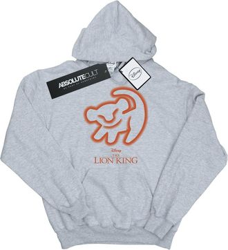 Disney Heren The Lion King Grottekening Hoodie (Sportgrijs)