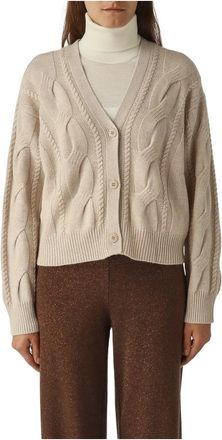 Max Mara Dames, Truien, Grijs, Maat: M Wol