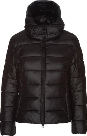 Save The Duck Quilted Tailored Jacket With Removable Hood