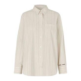 Sams&oslash;e & Sams&oslash;e Shirts, female, Gray, Size: XS Salova Pocket Shirt