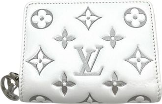 Louis Vuitton Monogram White Wallet (Bi-Fold) (Pre-Owned)