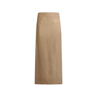 Etro Rokken, Dames, Beige, S, Midi Rokken