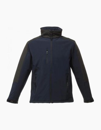 Regatta Mens Regatta Professional Mens Hydroforce 3-layer Membrane Waterproof Breathable Softshell Jackets - Navy - Size: 44/Regular