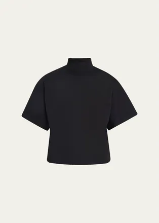 Majestic Filatures Mock-Neck Supima Cotton Shirt
