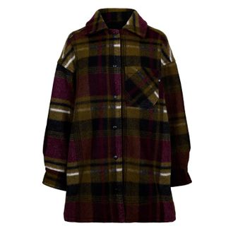 Timberland Damesjasje van wol met ruitjespatroon (Port Royale)