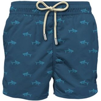 MC2 Saint Barth Beachwear, male, Blue, Size: XL Sea Clothing for Stylish Summer Looks