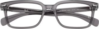 Ray-Ban Brunel Optisch Montuur - unisex - Accessoires - Grijs - Maat: 55 MM