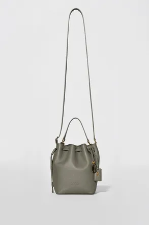 Alo Mini Balance Bag in Olive Tree Leather