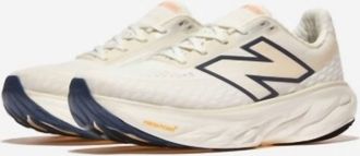 New Balance Mens Fresh Foam X 1080V14 Running Shoe In White/blue