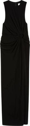 Sportmax Saletta Dress - Dames - Maxi kleedjes - Zwart - M - Kleedjes