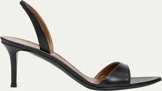Giuseppe Zanotti 70mm Patagonia Selvaggia Leather Slingback Sandals
