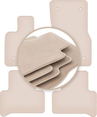 OEM Alfombrillas Premium Beige Para: Alfa Romeo Stelvio 2x4 (2wd) Suv 2016