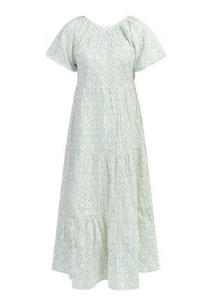 Izia Maxi-jurk met korte mouwen Dames turkoois