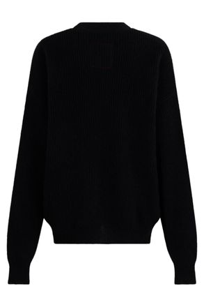 Uma Wang Womens Oversized Cashmere Sweater Black