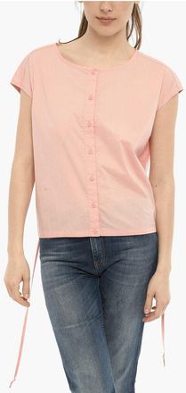 Woolrich Cotton Popeline Blouse with Laces size Xs