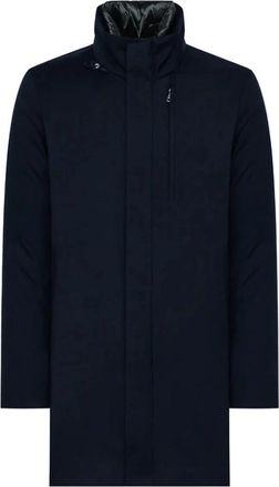 Duno Blake Mio Coat - Heren - Mantel - Blauw - XL - Wol - Jassen