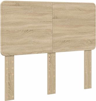vidaXL Cabecero Roble Sonoma 135 Cm Madera Contrachapada Vidaxl