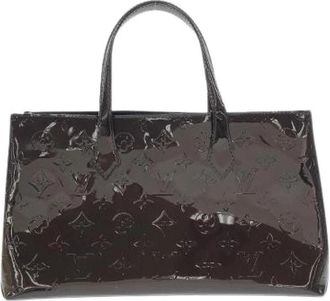 Louis Vuitton Pre-owned Wilshire Vernis Tote Bag - Dames - Vintage Shopper - Paars - ONE Size - Vintage