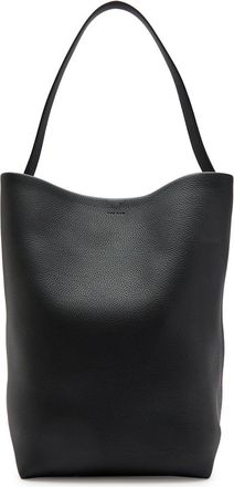 The Row The Row Park Large Grained Leather Tote - Black - One Size