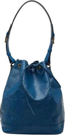 Louis Vuitton Pre-owned Bucket Bags, female, Blue, Size: ONE SIZE Pre-owned Bucket Bag