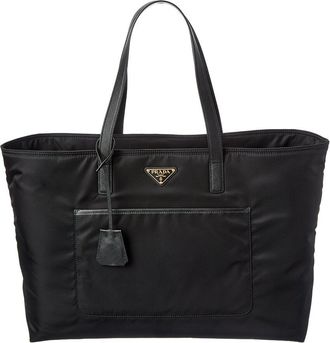 Prada Re-Edition 1978 Large Nylon & Saffiano Leather Tote