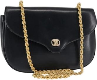 Celine Pre-owned Shoulder Bags, female, Black, Size: ONE SIZE Pre-owned Vintage Shoulder Bag