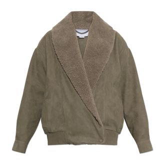 Stella McCartney Dames, Jassen, Groen, Maat: 2XS Zijde