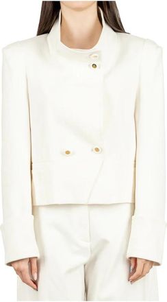 Imperial Giubbotto - Dames - Blazers - Wit - S - Katoen - Jassen