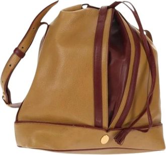 Cartier Pre-owned Bucket Bag - Dames - Vintage Tas - Beige - ONE Size - Leer - Vintage
