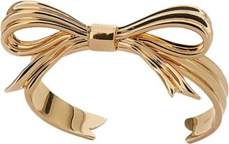 Self Portrait Bow Bangle - Dames - Armbanden - Geel - ONE Size - Accessoires