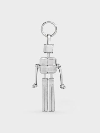 Charles & Keith Ivette Woven Robot Bag Charm