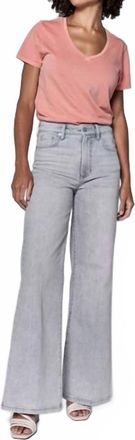 Dear John Denim Fiona High Rise Wide Leg Jeans In Dovey Wash