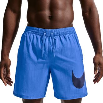 Nike Swim Breaker 7 Fully Lined Volley Short Blue Crystal NESSF508-434