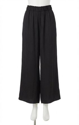 Z Supply Estate Lux Sheen Pants In Black