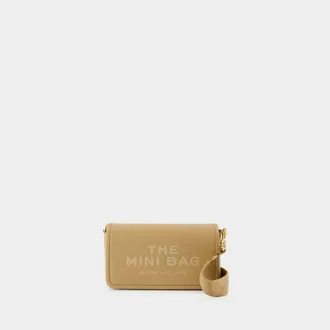 Marc Jacobs De Mini Tas - - Leer - Beige