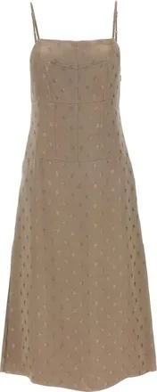 Fendi Mujer, Vestidos, Gris, Talla: XS