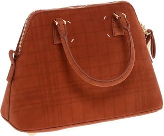 Maison Margiela 5AC su&egrave;de shopper - Bruin