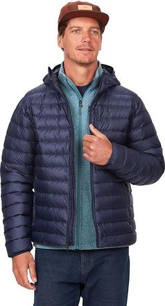 Marmot Highlander Hoody Mens Coat Arctic Navy : MD, Nylon