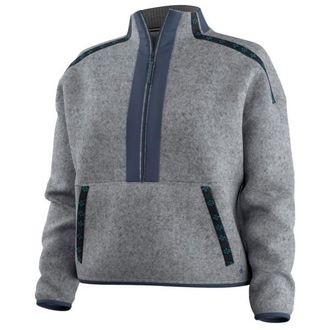 Smartwool Second Cut Fleece 1/2 Zip Fleecepullover f&uuml;r Damen | grau