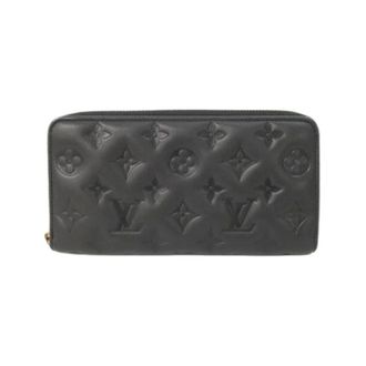 Louis Vuitton Pre-owned Portafoglio Lungo Coussin in Pelle dagnello - - Pre-owned - Donna - Nero - ONE SIZE