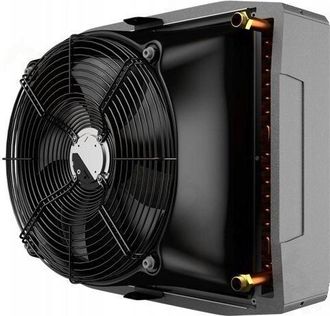 Lowa Radiador De Agua Caliente Lowa Leo S3 32.7 Kw Ventilador 3 Velocidades