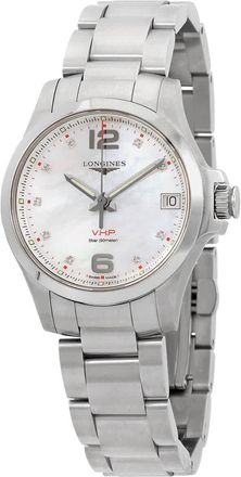 Longines Conquest V.H.P. Quartz Diamond Mens Watch L3.316.4.87.6