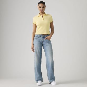 Levi's Superlow Loose Lightweight Jeans - Womens - 23X30 - Medium Wash / Inherent Dreams