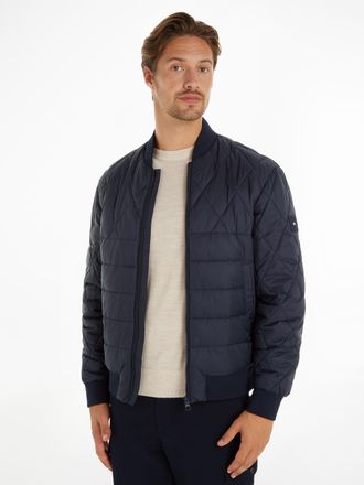Tommy Hilfiger Steppjacke TOMMY HILFIGER PACKABLE RECYCLED BOMBER, Herren, Gr. M, blau (desert sky), Web, Obermaterial: 100% Polyamid. Futter: 100% Polyester. Wattie