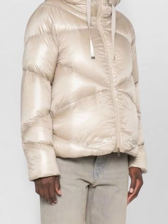 Herno quilted hooded down jacket
