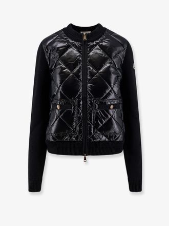 Moncler Giubbino in misto lana e nylon - MONCLER - gender_Woman
