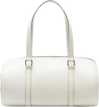 Louis Vuitton Pre-owned Handbags, female, White, Size: ONE SIZE Pre-owned Soufflot